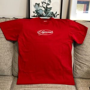 Supreme Classics Tee- red